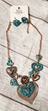 fashion heart necklace