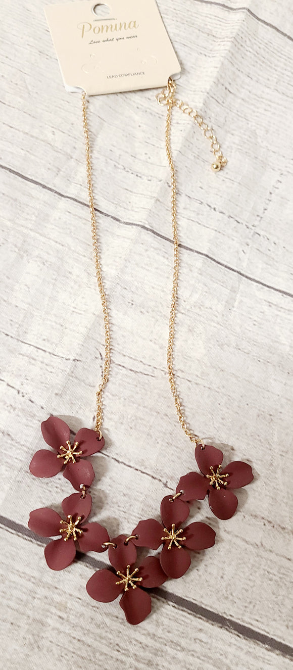 flower necklace