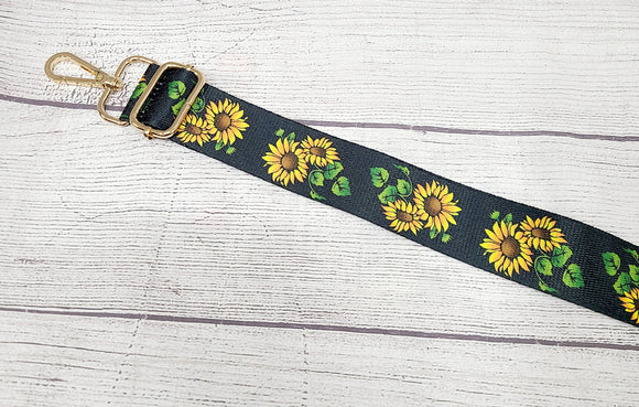 extra purse strap- sunflower