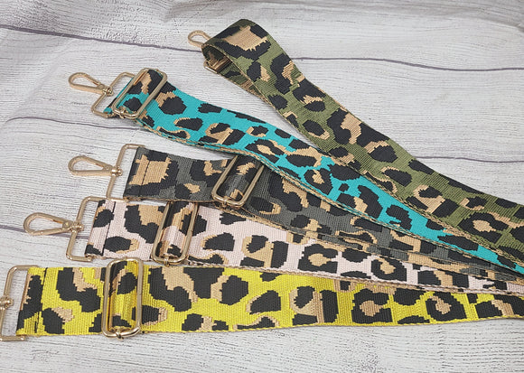 extra purse strap- large cheetah