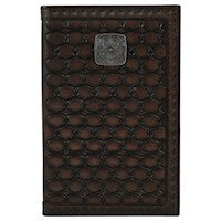 JUSTIN LOW PROFILE RODEO WALLET TOOLED 2122798W6