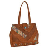 CATCHFLY TOTE SUNSET RENEGADE W/SOUTHWEST JACQUARD INLAY