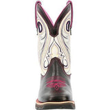 Lady Rebel™ by Durango® Women's Raven Black & White Western Boot drd0426