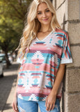 aztec pattern t shirt