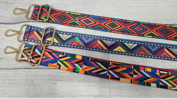 extra purse strap- aztec