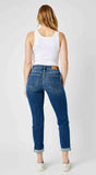 judy blue- mid rise destroy slim 82607reg