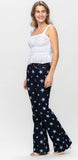 judy blue- all over star print flare jeans 88662