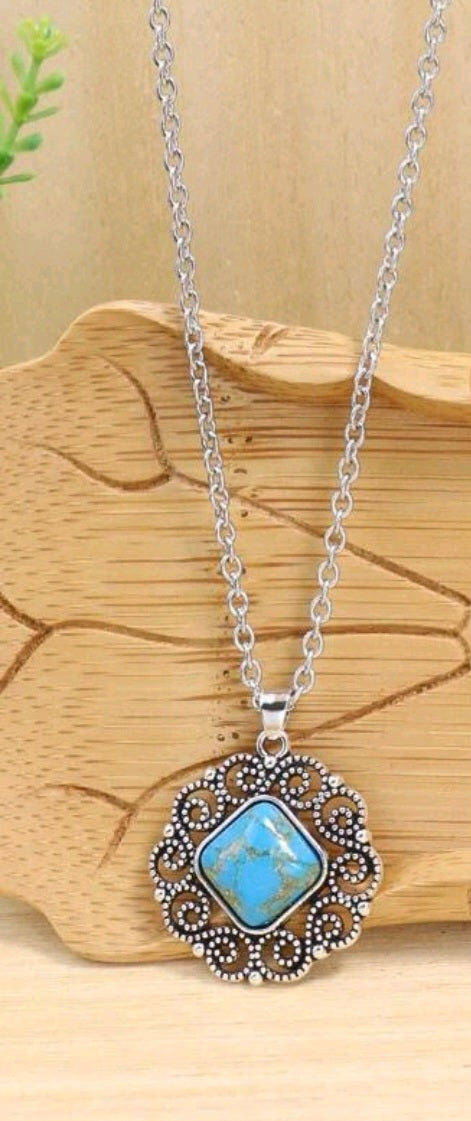 scrollwork necklace