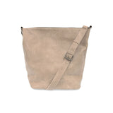 Joy Susan Nori Crossbody Bucket Bag Flax