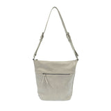 Joy Susan  soft grey Nori Crossbody Bucket Bag