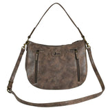 Justin Womens Hobo Bag Weathered Tooling 2161594