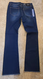 grace in la- stretch boot cut frayed hem eb81633