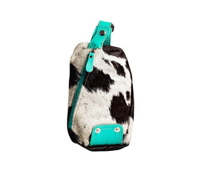 ROBNETTE RANCH FANNY PACK BAG IN TURQUOISE"