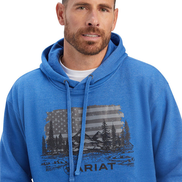 Ariat Men's Land Of The Free Classic Hoodie Sweatshirt - 10041718