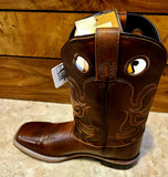 Smoky Mountain Western Boots Boys Landry Square Toe Brown 3722