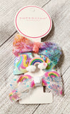 little girls unicorn hair clips