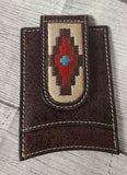 nocona stitched money clip