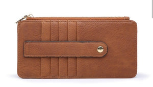 brown card holder