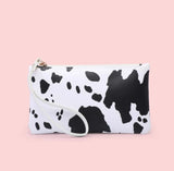 cow print pouch