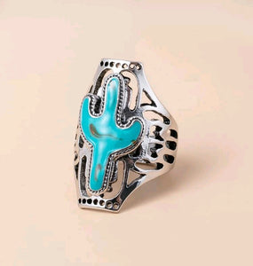 large cactus ring