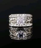 womens cubic zircona ring