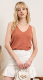 solid knit pullover tank-sienna