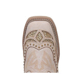 Laredo Women's Eternity White Glitter Inlay Western Boot 5867