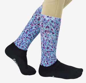 mosaic- EQUINE COUTURE CHILDREN'S OTC BOOT SOCKS- 56