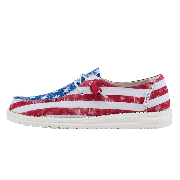 womens- Hey Dude' Women's Wendy - Star Spangled

121412698